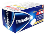 Panadol Extra Strength 500mg Acetaminophen, 50 Caplets