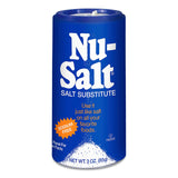 Nu-Salt Salt Substitute (Sodum Free), 3 Oz. - Pack of 1