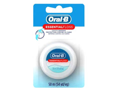 Oral-B Essential Floss Unflavored Waxed 54 Yards (50m)