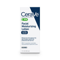 CeraVe PM Facial Moisturizing Lotion Ultra Lightweight, 2 Fl. Oz. - Pack of 1