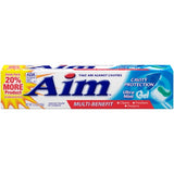 AIM Cavity Protection Gel Mint Toothpaste 6 Ounce Each