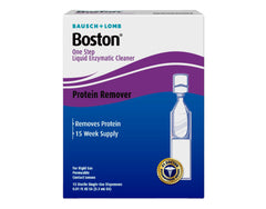 Boston One Step Single Use Cleaners 0.01 Fl. Oz. Each, 15 Count - Pack of 1